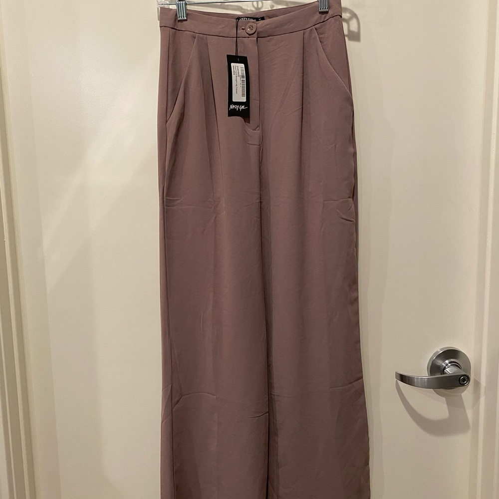 Nasty gal wide leg trousers